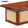 Luxury sofa matching F68028 Wood leather Square Tea Coffee Table